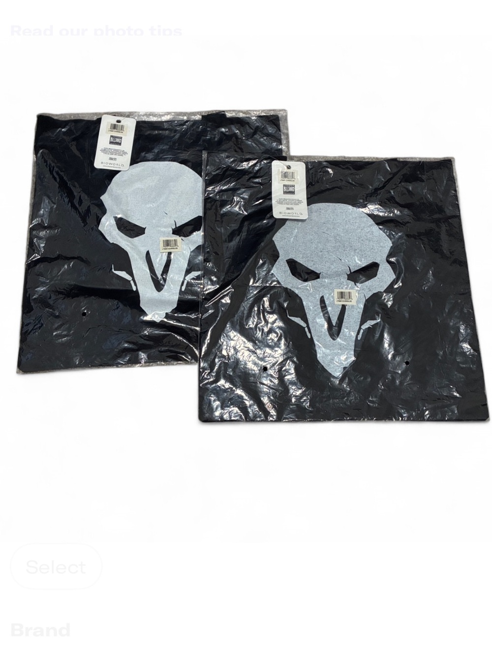 NWT Overwatch Set of Two Black Tote Bags